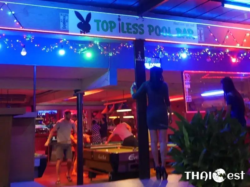 Patpong Red Light District in Bangkok