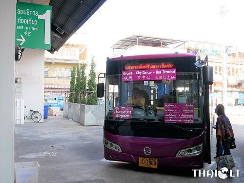 CR Bus: Chiang Rai Airport – City Center – Bus Terminal