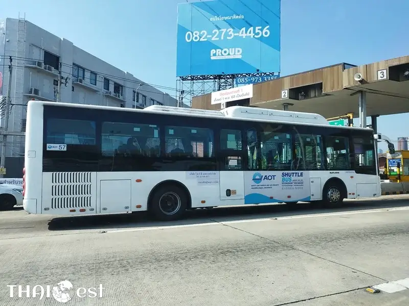 Free shuttle bus between Suvarnabhumi (BKK) and Don Mueang (DMK) airports