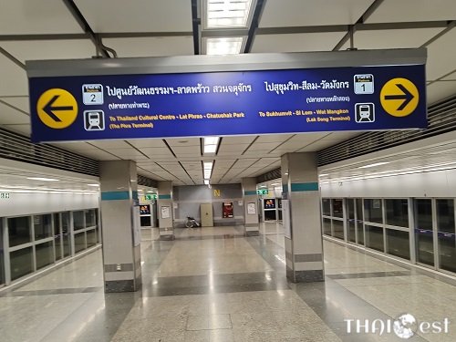 MRT Bangkok Map, Fare, Tickets & Tips for Metro Bangkok